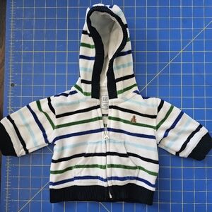 Baby GAP zip hoodie, 0-3 mo